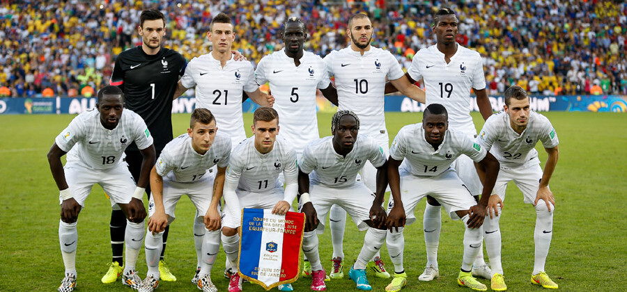 Wyjściowa 11 Francji z meczu z Ekwadorem na mundialu
