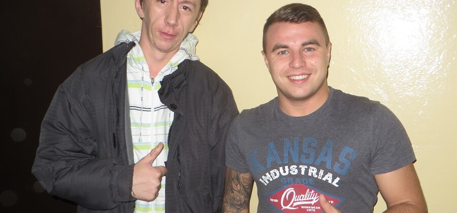 Marcin Dziarmaga i Damian Chrzanowski