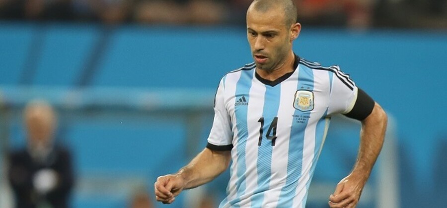 Javier Mascherano Fot. Grzegorz Wajda