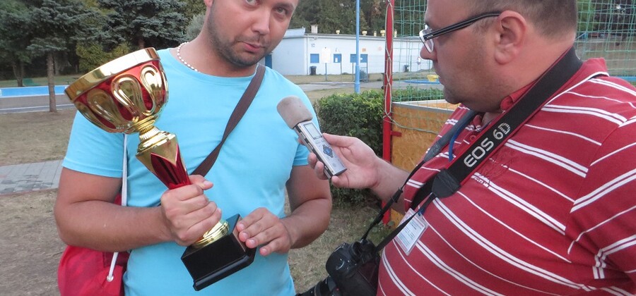 Kamil Król w akcji